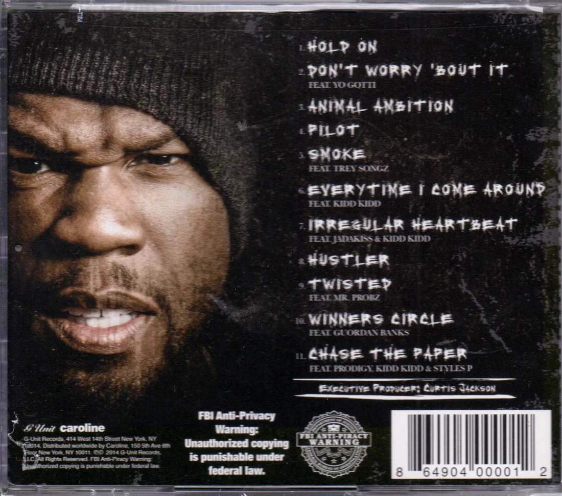 🔥 Animal Ambition de 50 Cent: CD Importación de EE. UU. - ¡Raro nuevo en blister! 💿 – photo 2